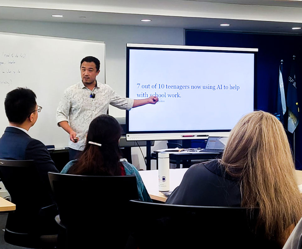 Scott Ko facilitating a leadership development workshop